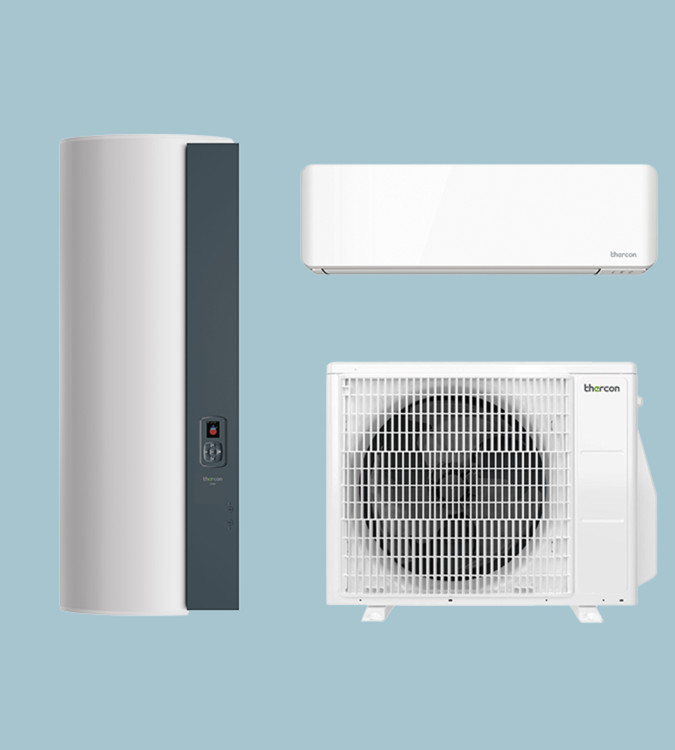 SaniClim: één compact systeem voor verwarming, airco en sanitair warm water